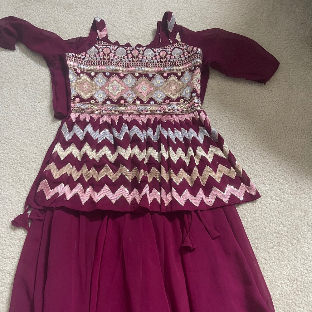 Beautiful kids Indian dress